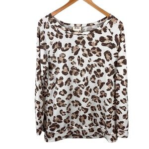 BiB! Leopard Print Supersoft Sweatshirt